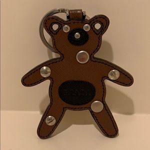 Prada bear keychain
